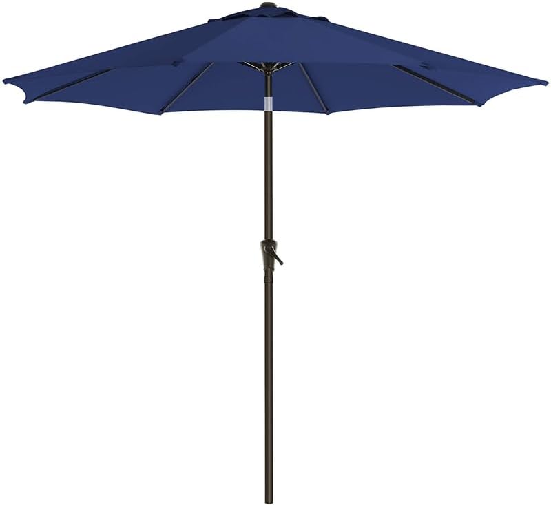 Boutique Home 7‑Foot Outdoor Patio Umbrella – Blue