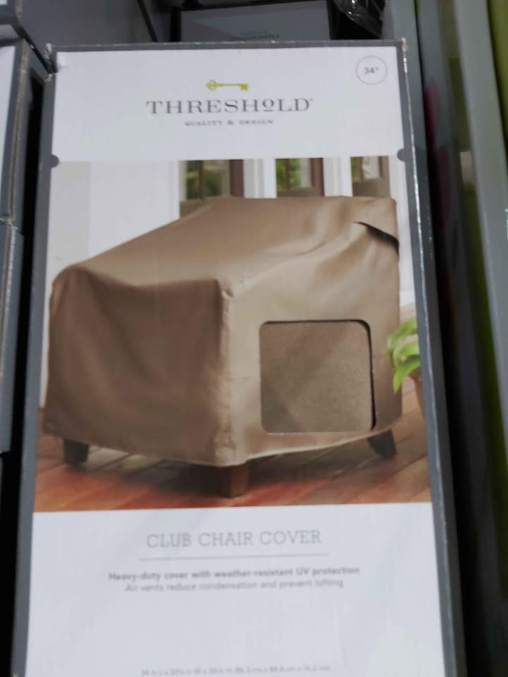 Club Patio Chair Cover Brown - Threshold