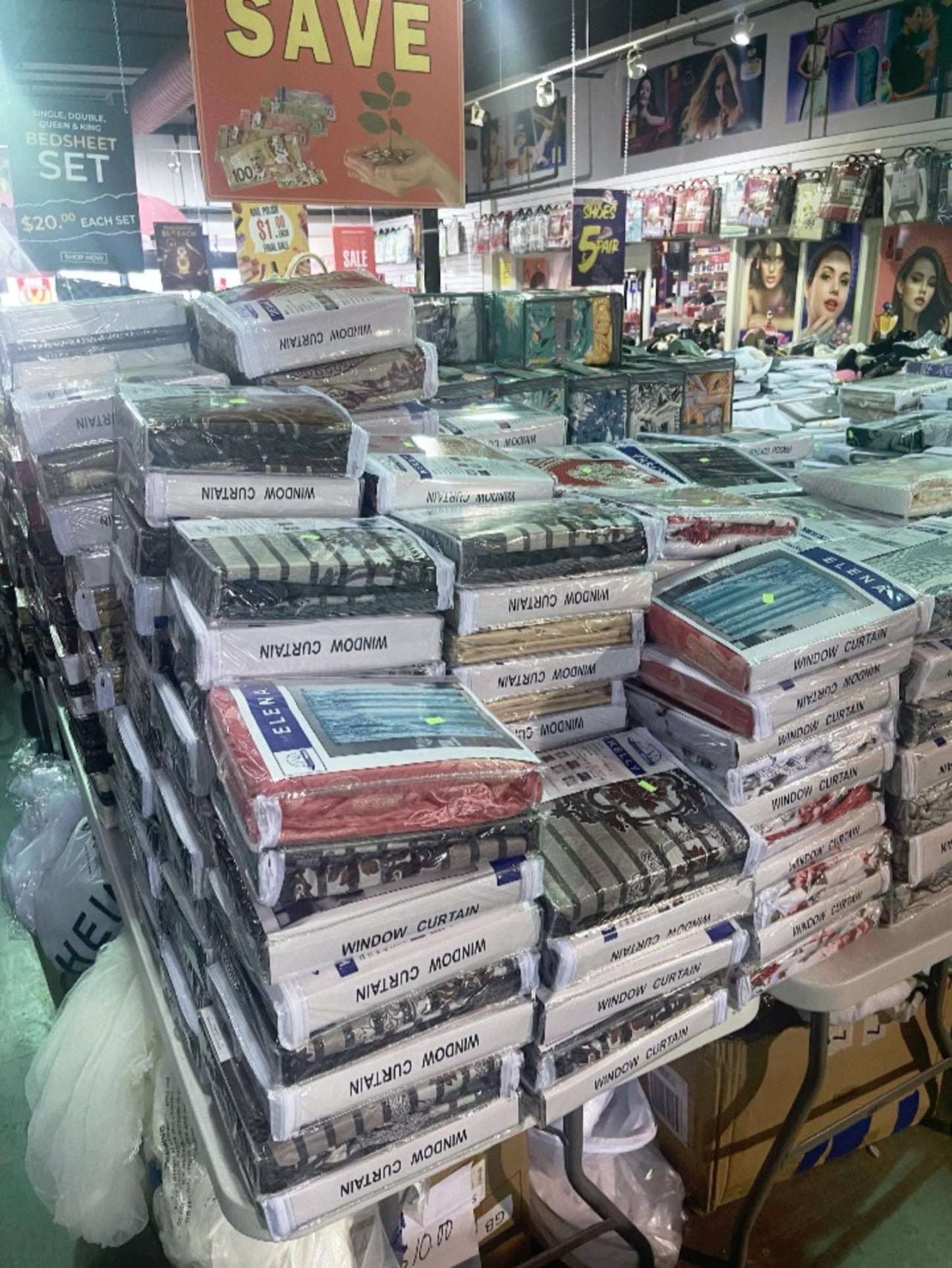 Fabric Polyester Curtain ( 2 pcs)