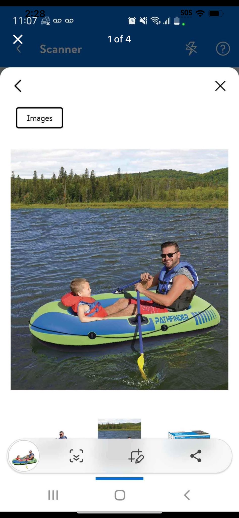 Pathfinder Raft Boat Set