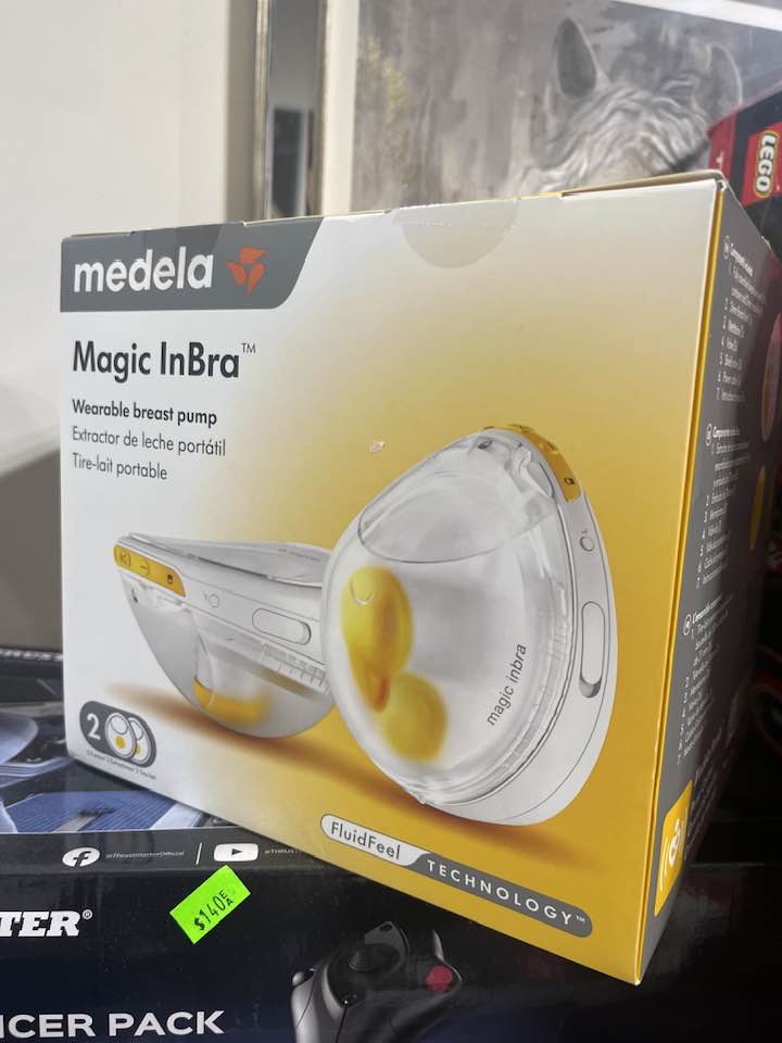 Medela Magic InBra Hands-free Wearable Breast Pump with FluidFeel Technology, App Connectivity and Advanced Sensor Control, Ultra-Slim, Ultra-Lightweight, Silent, Hospital-Grade