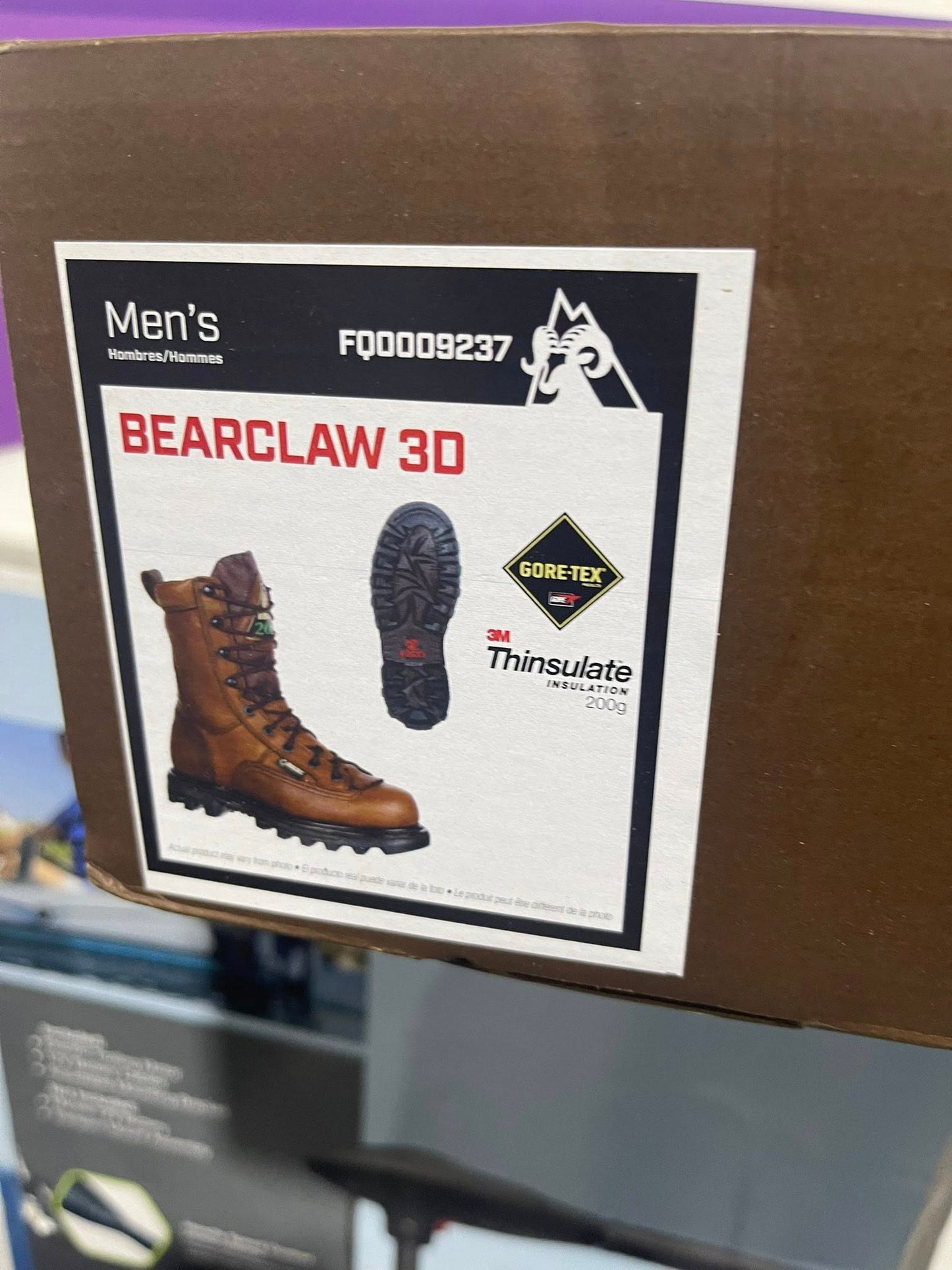 Rocky Men's Bearclaw 3D LTT Hunting Boot 10.5