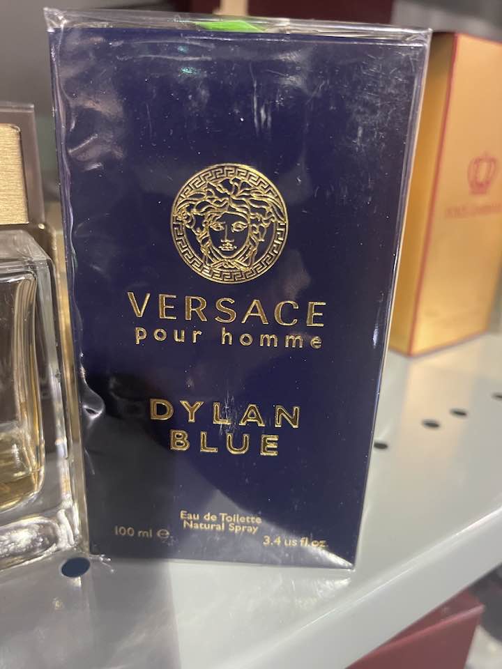 VERSACE Pour Homme Sealed Dylan Blue Eau de Toilette, 3.4 Ounce