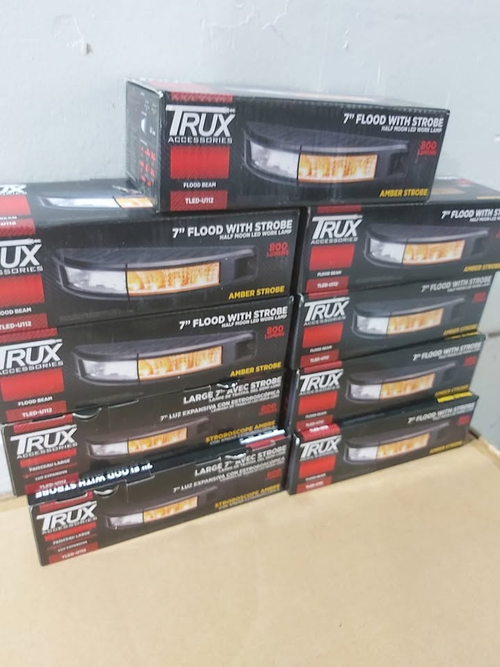 7” Half Moon Surface Mount LED Work Lamp