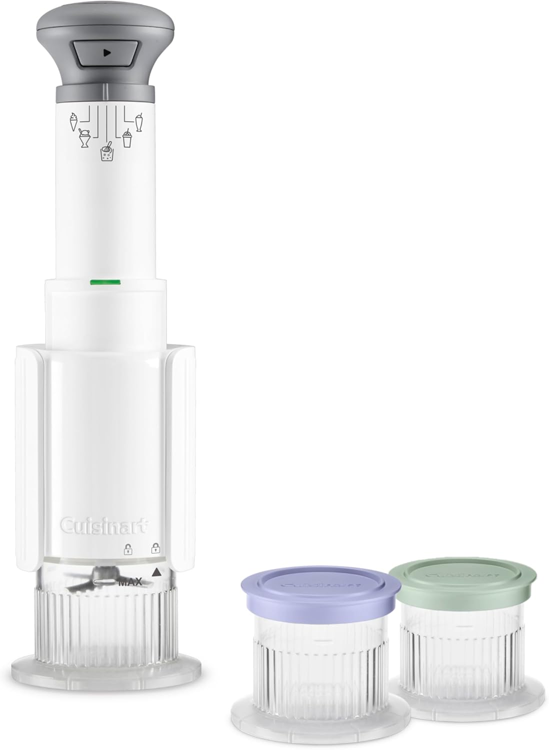 Cuisinart FastFreeze 5-in-1 Ice Cream Maker, Sorbet, Milkshakes, Slushies and Mix-in Frozen Dessert
