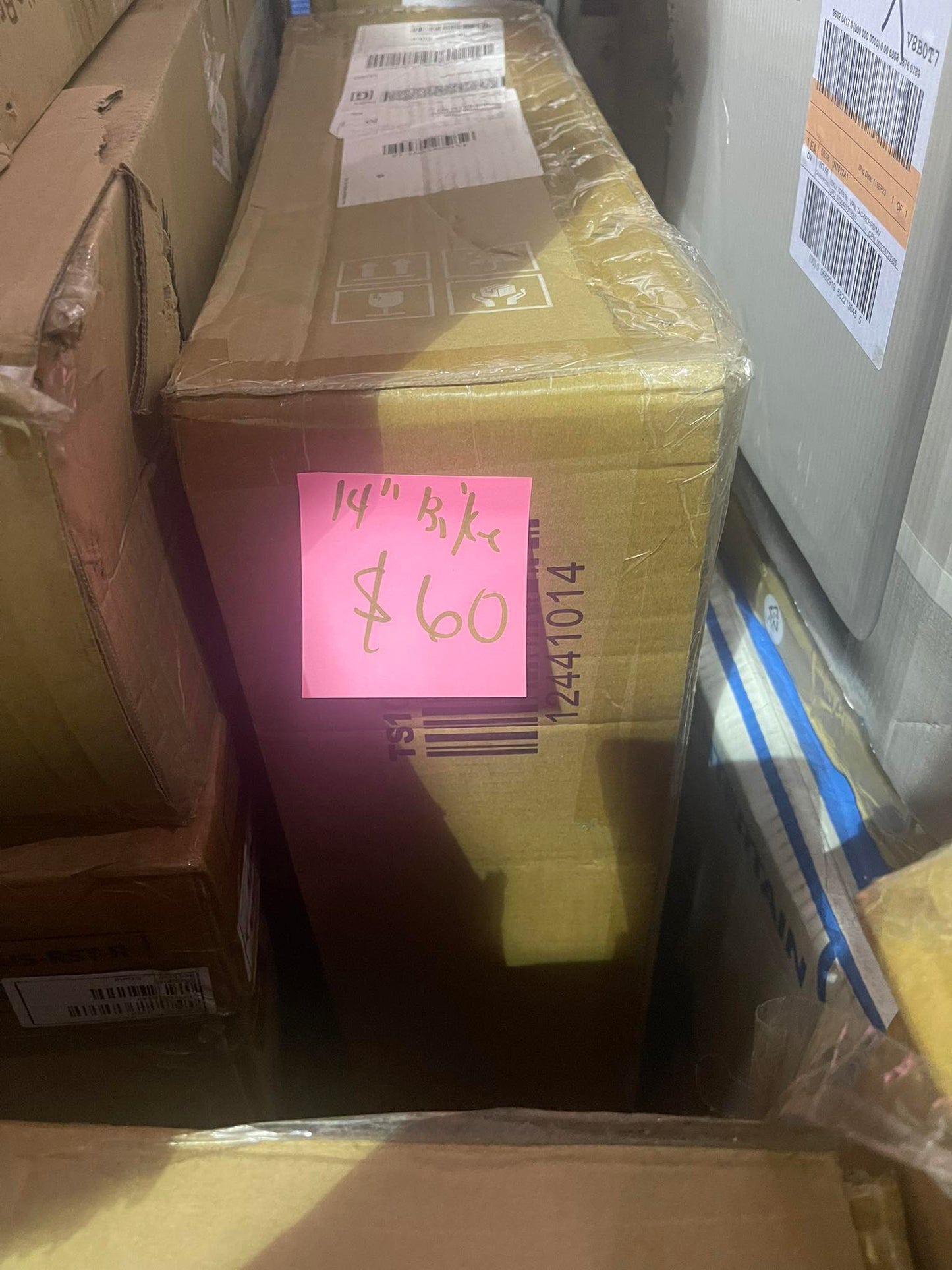 Costway 14" Kid's Bike – White