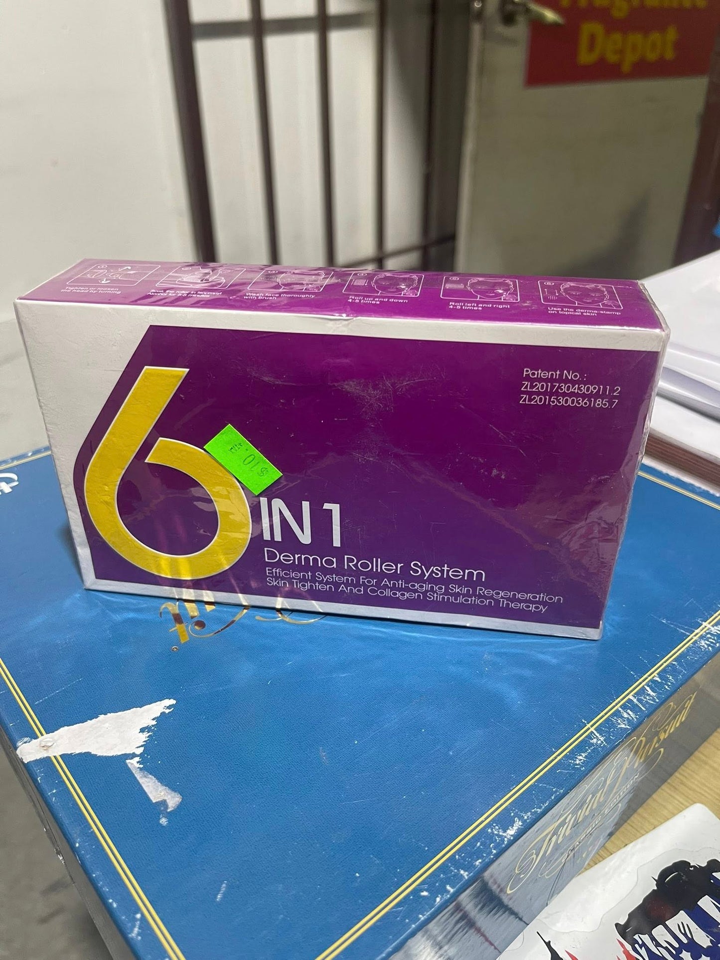 6‑in‑1 DermaRoller for Face & Body – Micro Needle Set