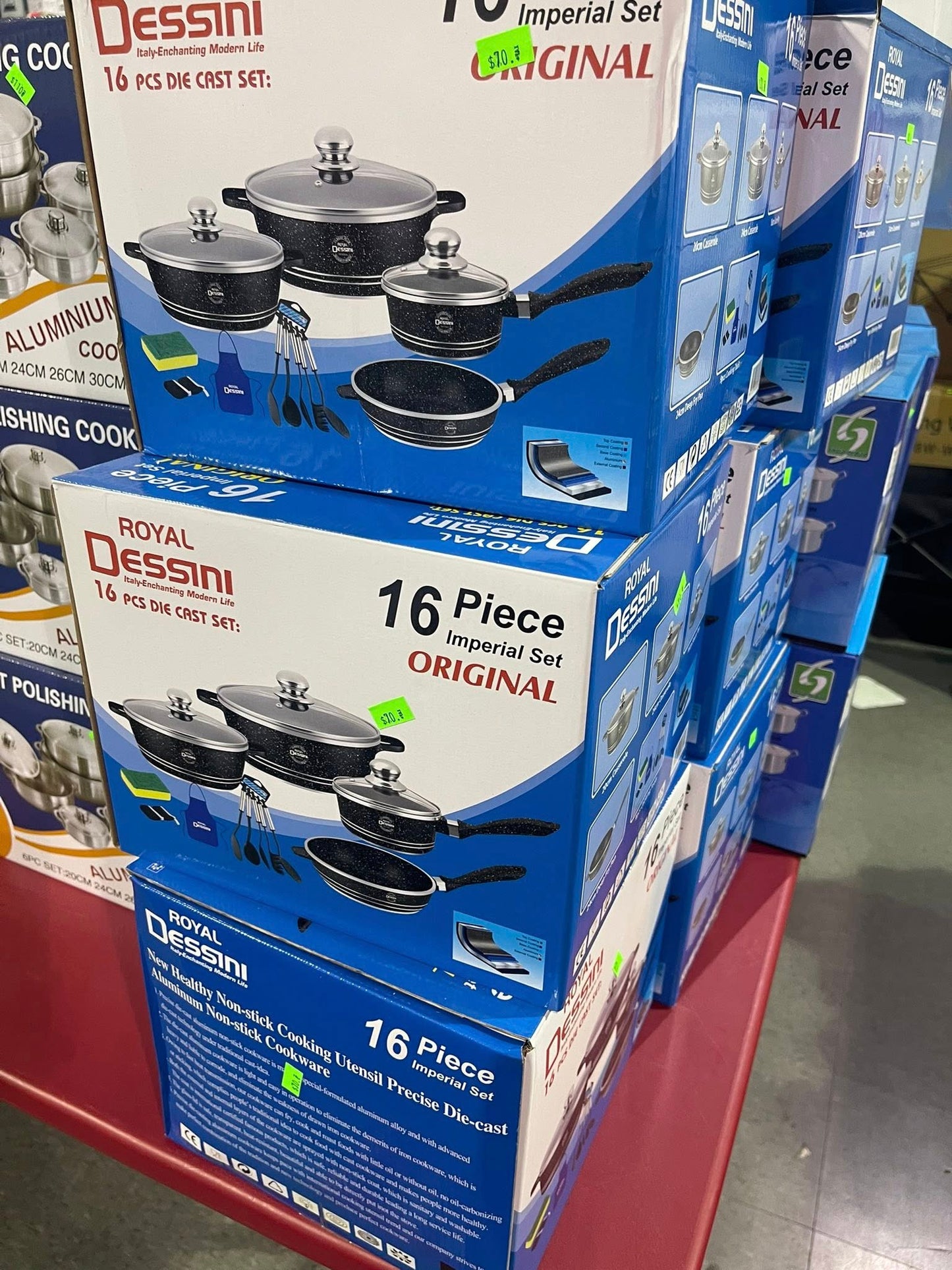 Royal Dessini Imperial 16‑Piece Cookware Set