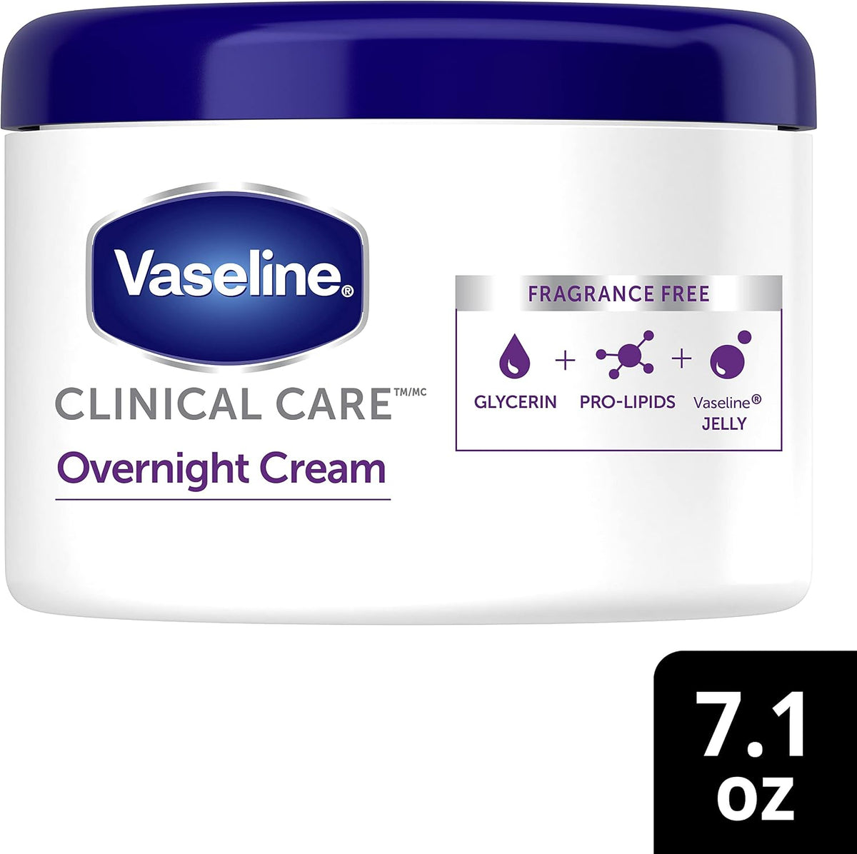 Vaseline Clinical Care Body Cream for Extremely Dry Skin to Help Restore Skin's Moisture