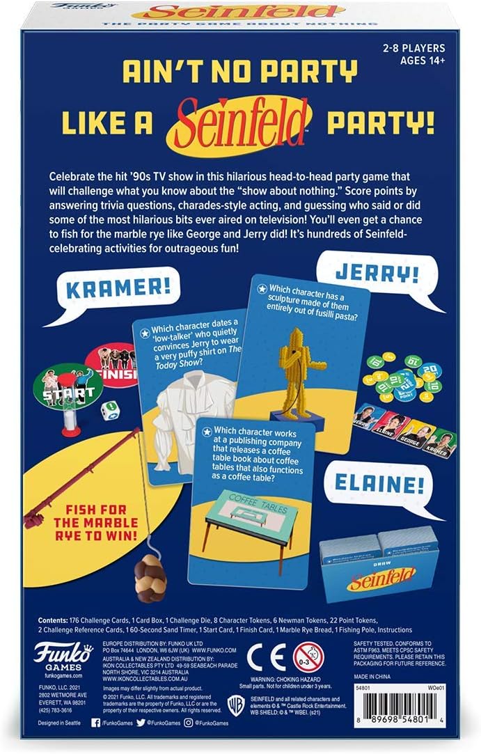 Funko Seinfeld: The Party Game About Nothing – Multicolor