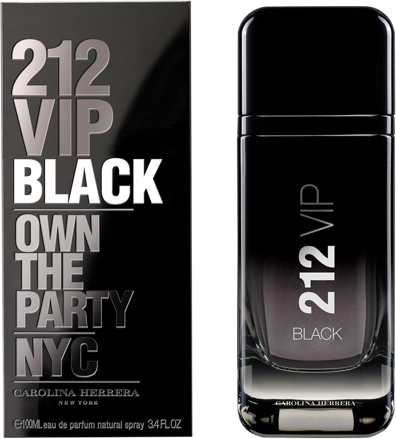 Carolina Herrera 212 VIP Black – EDP 3.4 oz (Men)