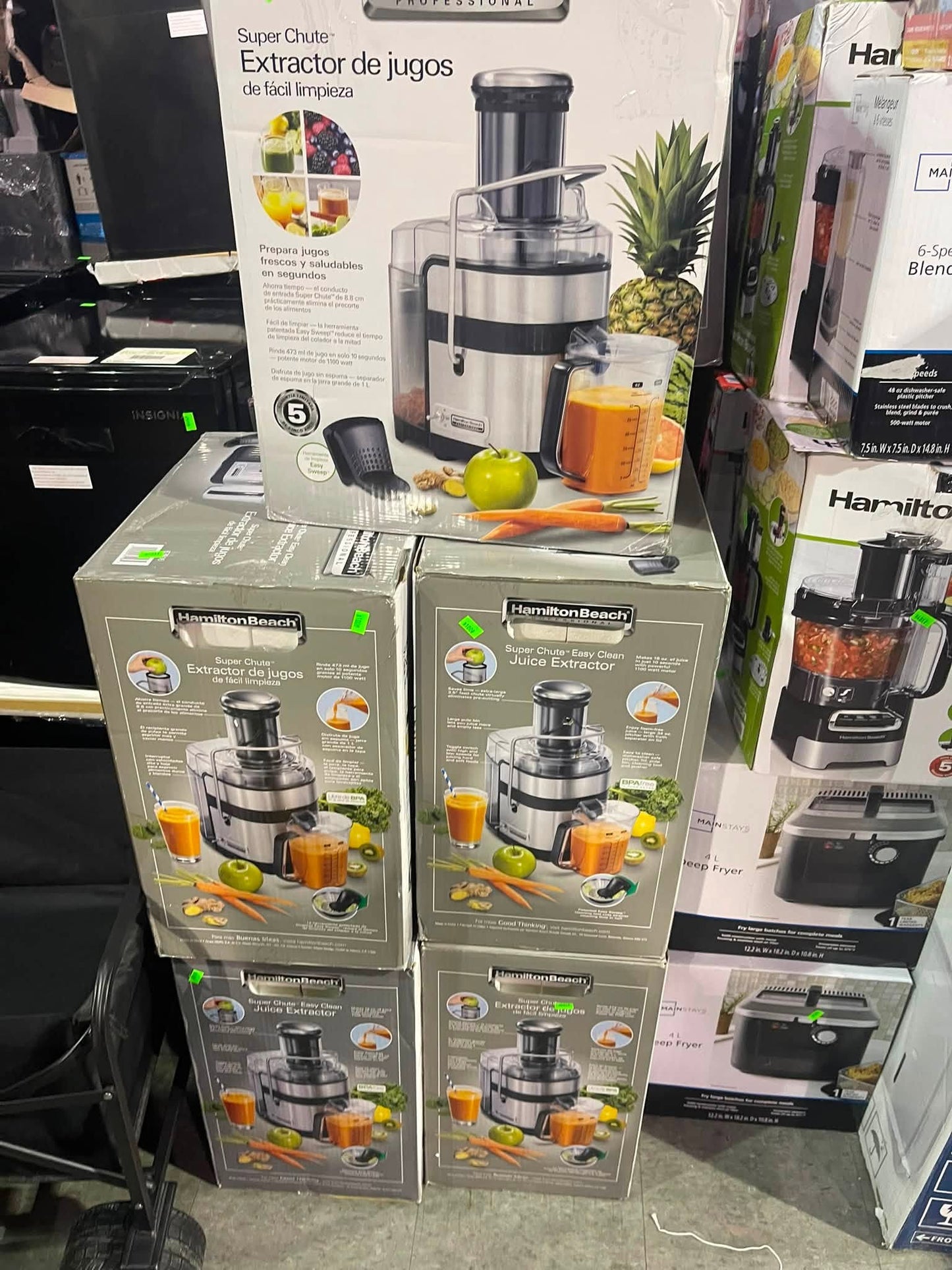 Hamilton Beach Professional Super Chute Easy Clean Juice Extractor,