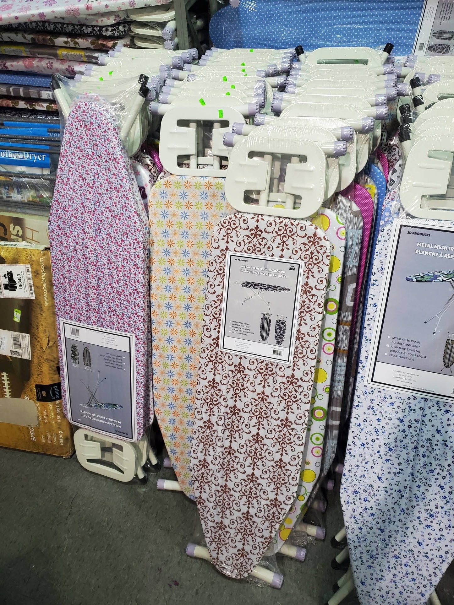 Full Size Premium Ironing Board – 4‐Layer Cushion + Height Adjustments