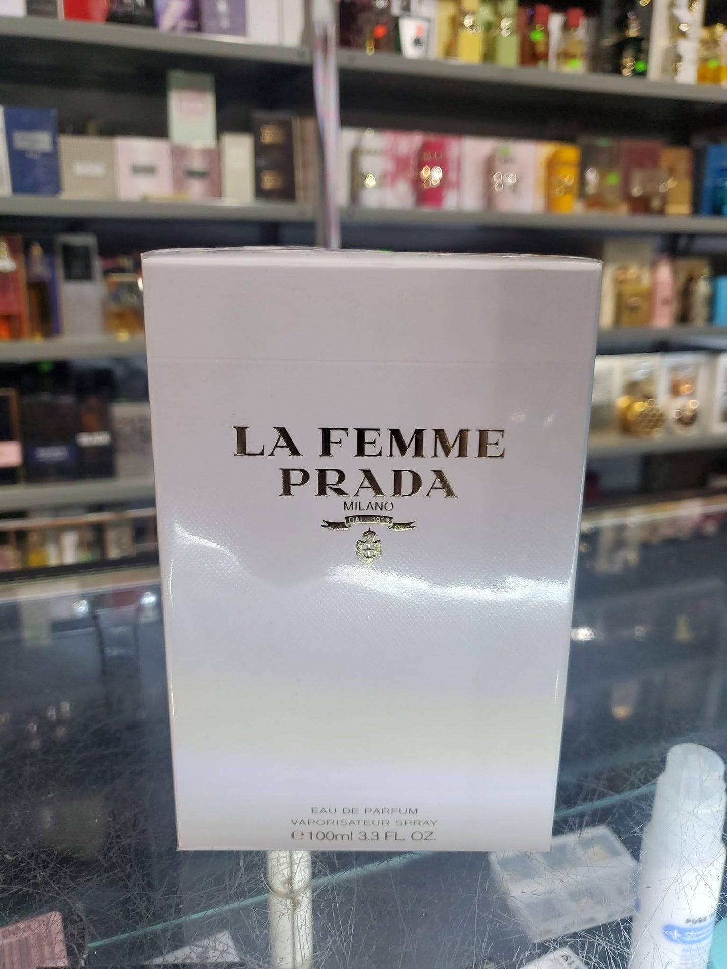 Prada La Femme Eau De Parfum Spray for Women, 3.4 Fl Oz