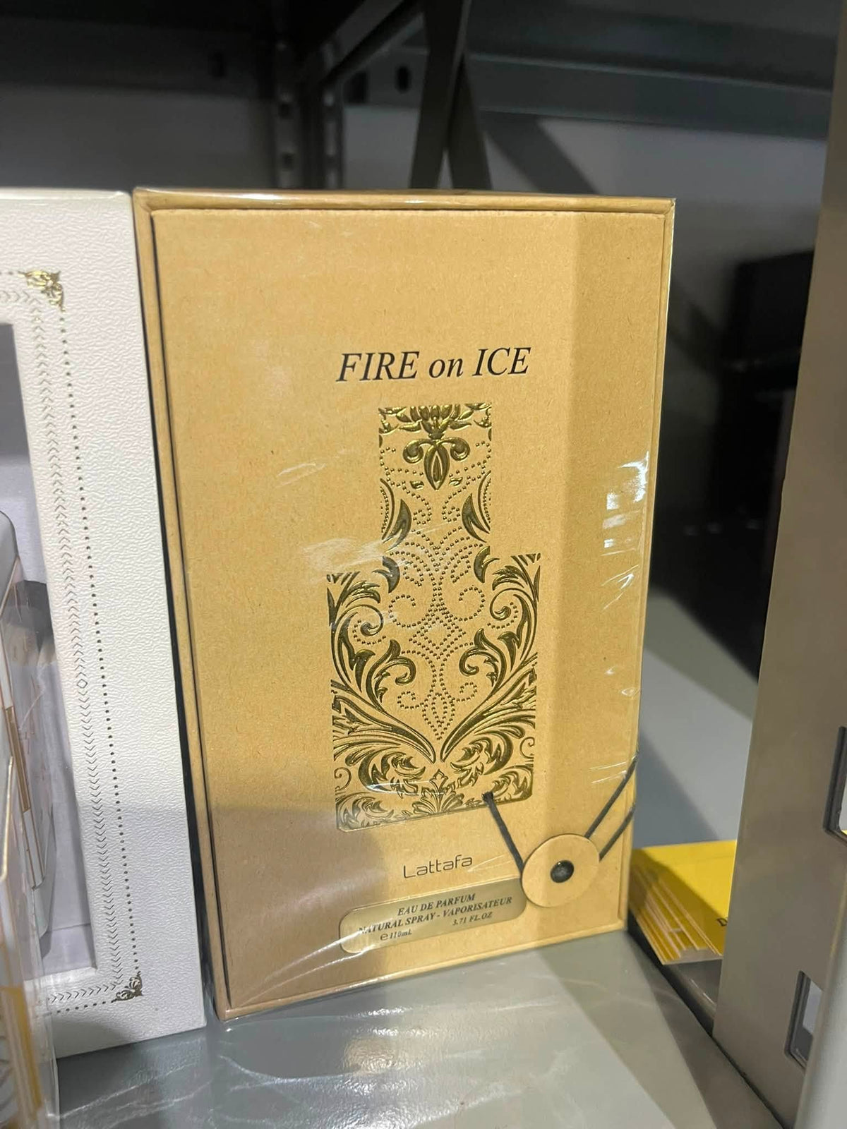 Lattafa Fire On Ice – Fruity, Spicy, Woody, Ambery – Eau de Parfum Spray