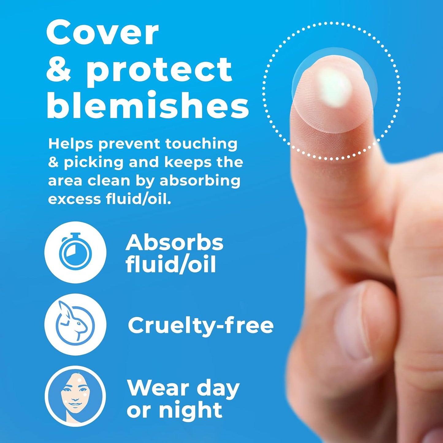 Pimple Patches for Face (120 Patches)