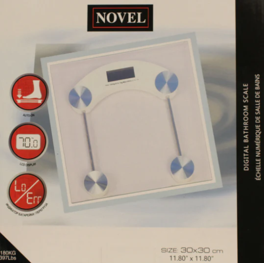 Novel Digital Bathroom Scale – ONLY $10!