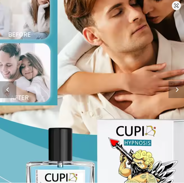 Cupids Original Hypnosis 2.0 Eau de Parfum Pheromone Cologne for Men – Long-Lasting Fresh Fragrance, 50ml