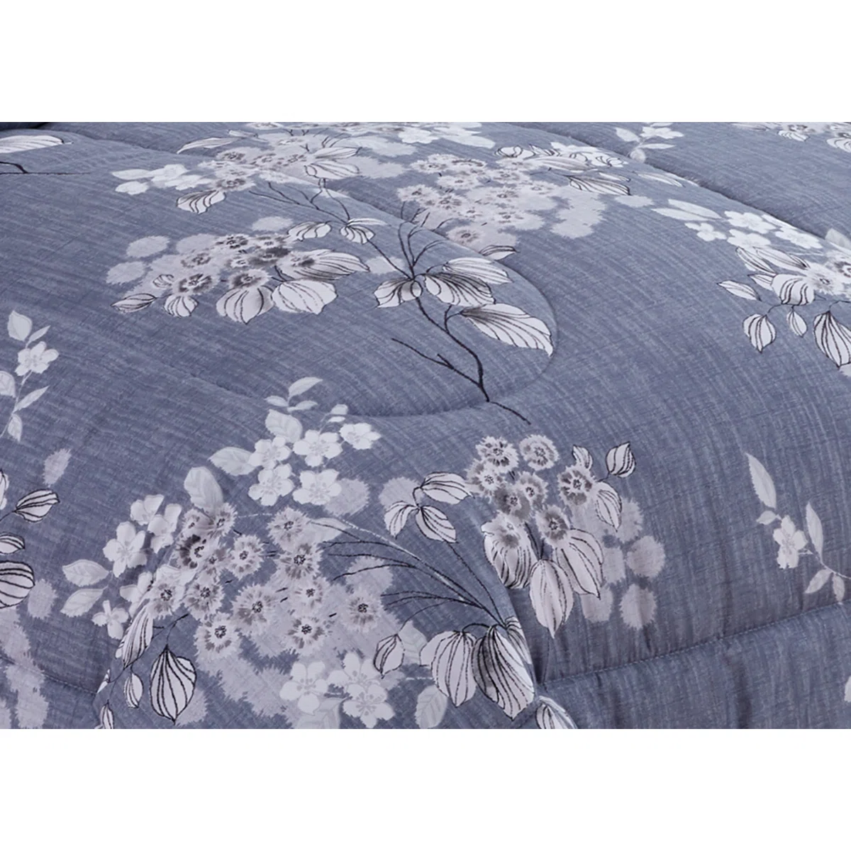 7 pcs Sophia Modern & Contemporary Polyester Box Stitch Floral C