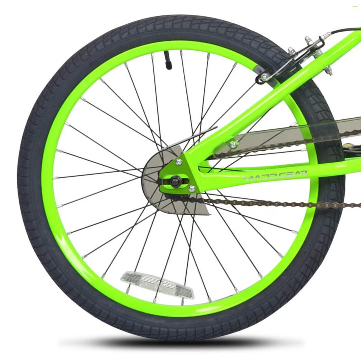Madd Gear 20" Boys BMX Bike- Green - Ages 5 to 9
