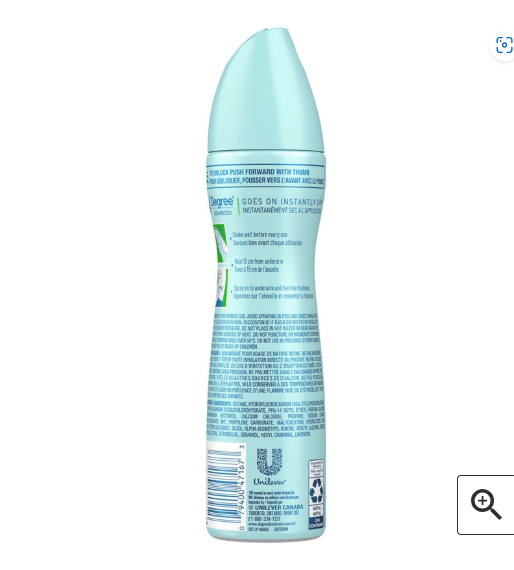 Degree for Women Dry Spray Antiperspirant for 48-hour Hi-Impact odour protection Workout Endure antibacterial odour protection 107 g