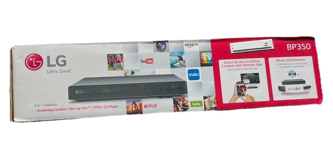 LG BP350 Blu‑ray Disc & DVD Player