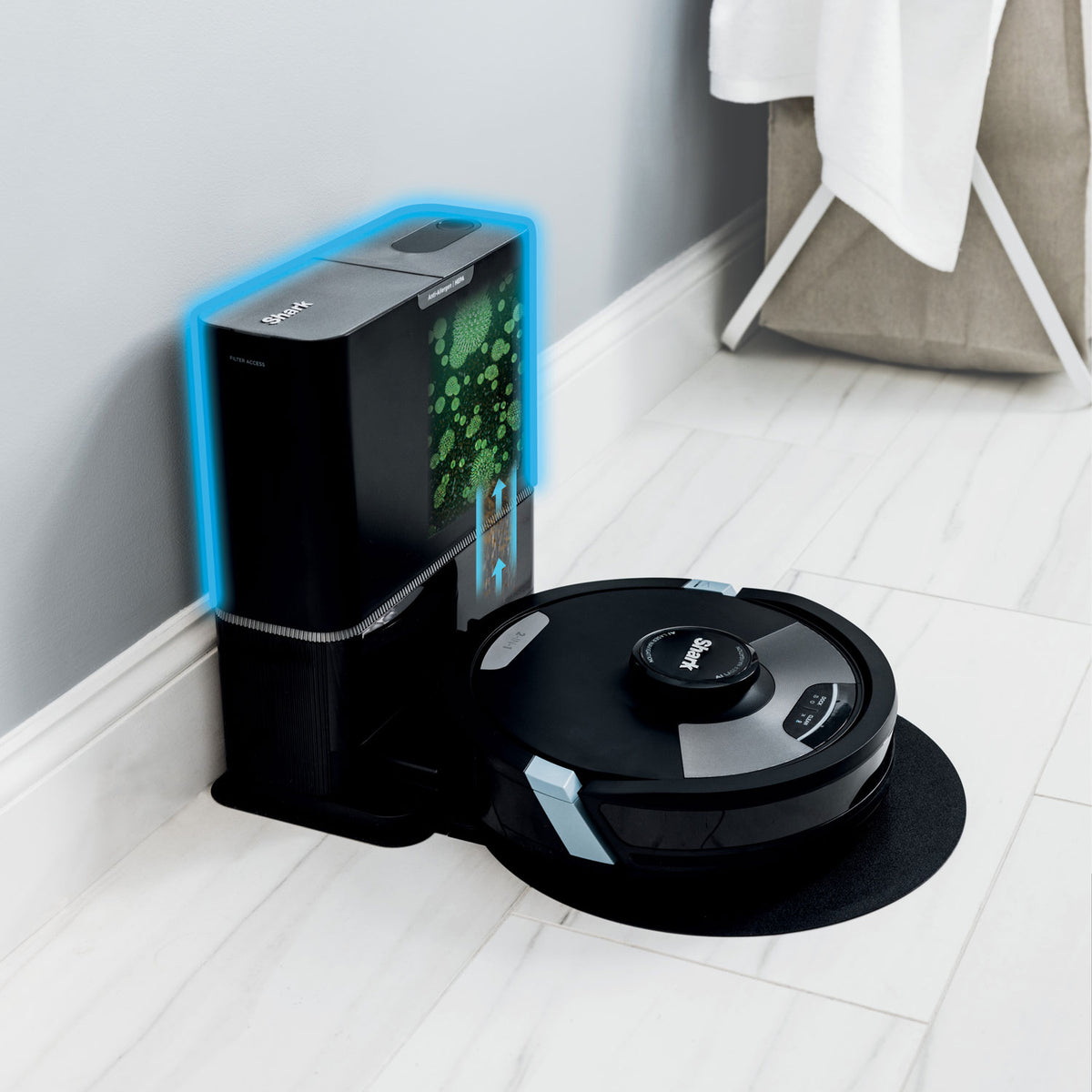 Shark Matrix Rv2310 Shark Matrix Plus 2-in-1 Wi-Fi Self-Empty Robot Vacuum & Sonic Mop (RV ...