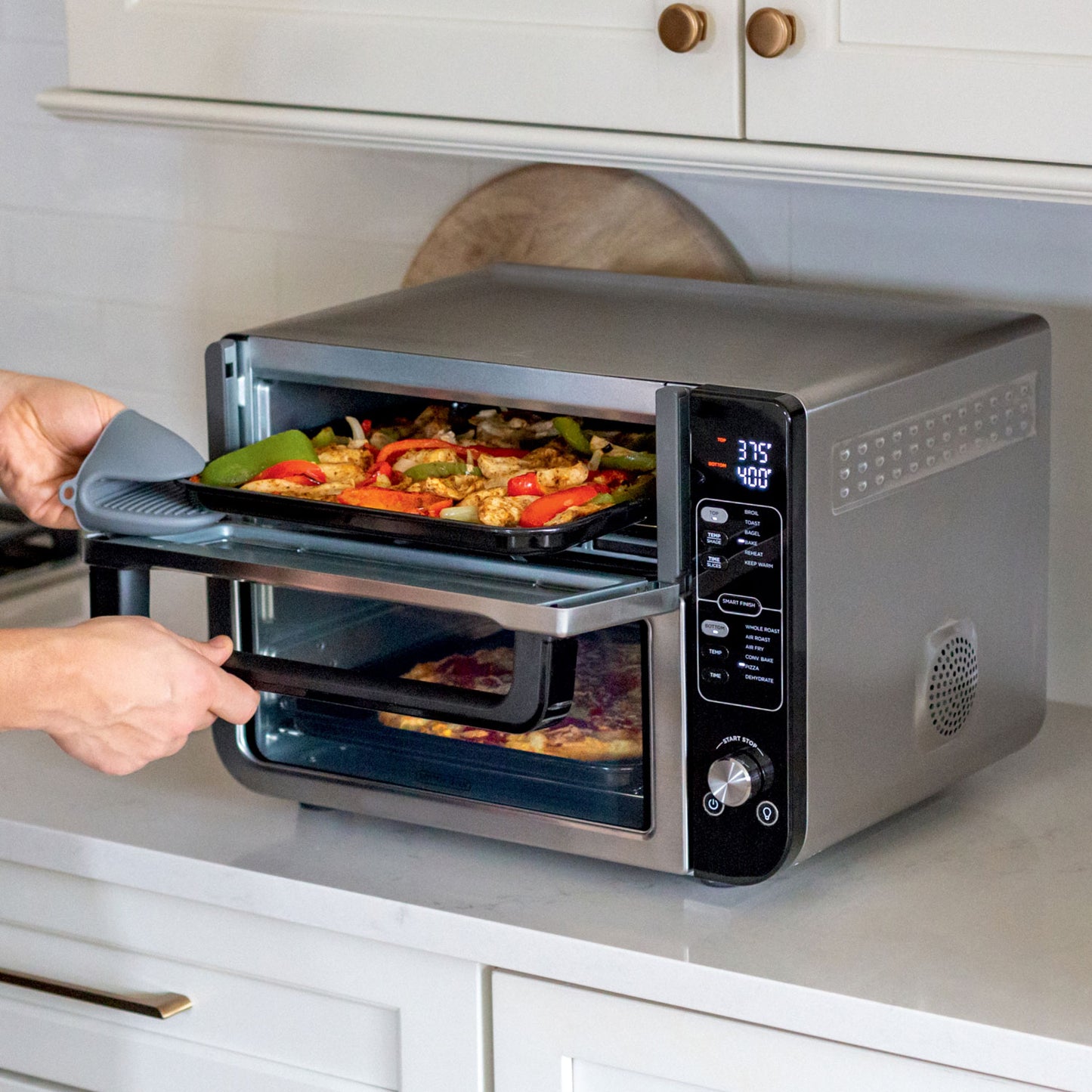 Ninja 12-in-1 Double Oven with FlexDoor - 70.8L / 74.8 Qt - Stainless Steel