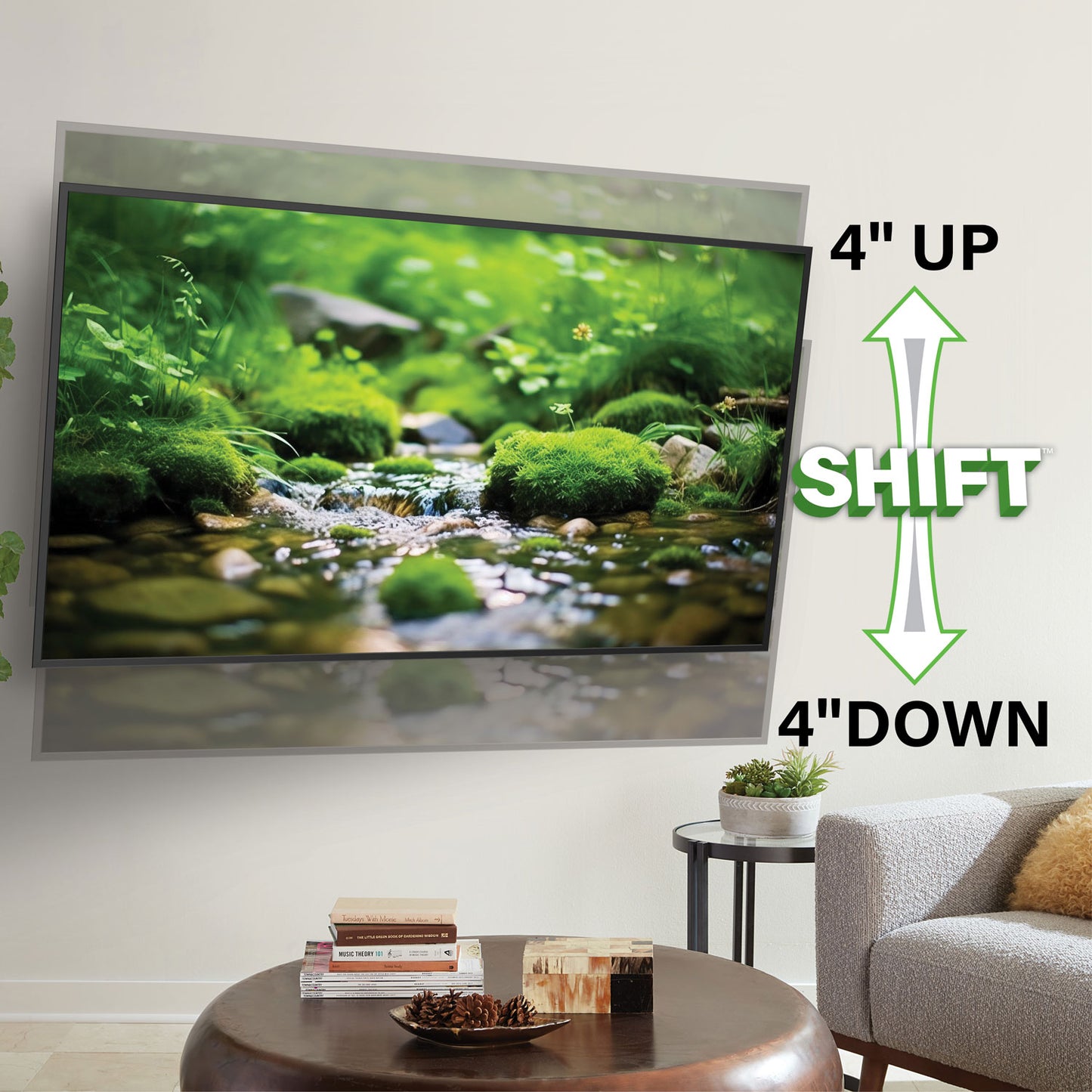SANUS Elite 42"–90" Advanced Full‑Motion 4D