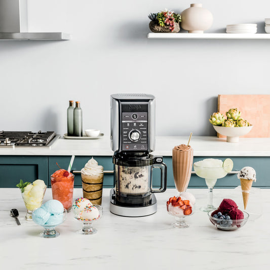 Ninja CREAMi Deluxe 11‑in‑1 Ice Cream Maker – Silver