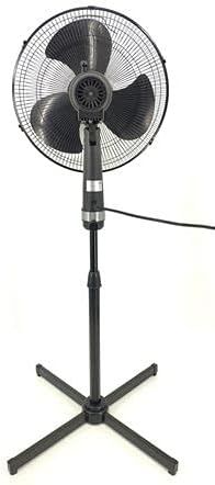 Beat the Heat! Mainstays 16" Stand Fan – Black