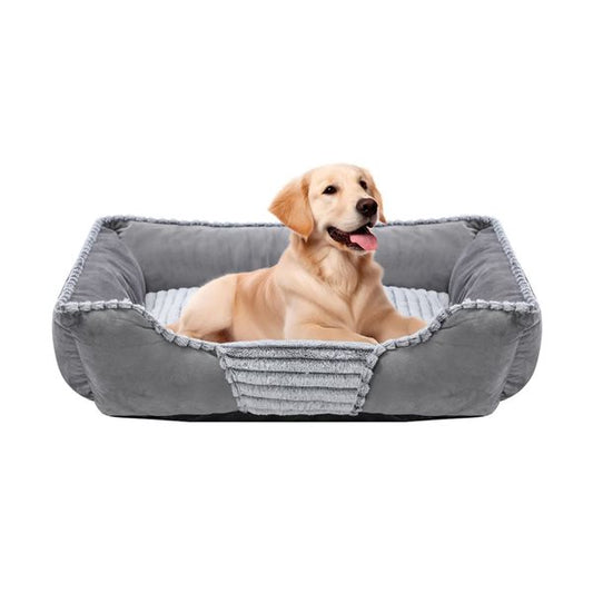 Marina Decoration Rectangular Orthopedic 30-in Bed for Medium/Large Dog w/ Anti-Slip Bottom