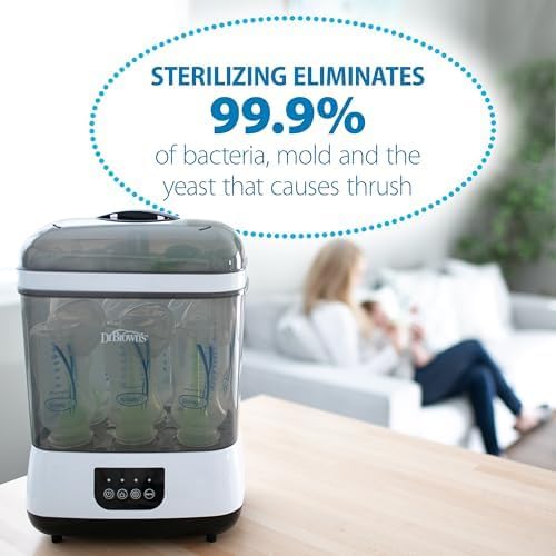 Dr. Brown’s™ Clean Steam Baby Bottle and Pacifier Sterilizer and