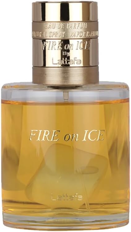 Lattafa Fire On Ice – Fruity, Spicy, Woody, Ambery – Eau de Parfum Spray