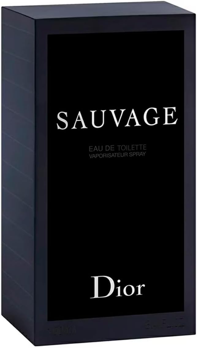 Sauvage By Christian Dior for Men Eau De Tiolette Spray, 3.4 Ounce
