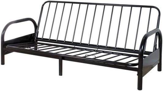 Full‑Size Futon Frame – Black
