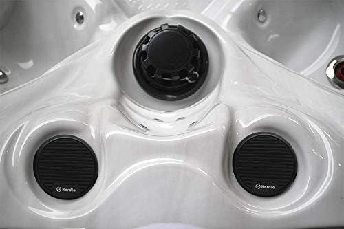 Herdio 3 Inches Waterproof Marine Speakers Marine Boat Compact Speaker/Boat SPA ATV UTV RZR -Black
