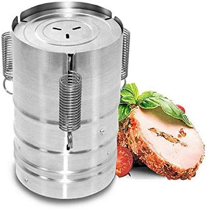 3‑Layer Stainless Steel Ham Press Maker – Round Shape