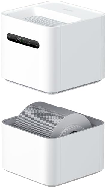smartmi Evaporative Humidifiers, Cool No Mist Humidifiers for Bedroom, Air Humidifiers