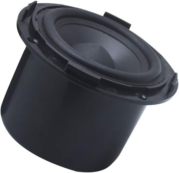 Herdio 3 Inches Waterproof Marine Speakers Marine Boat Compact Speaker/Boat SPA ATV UTV RZR -Black