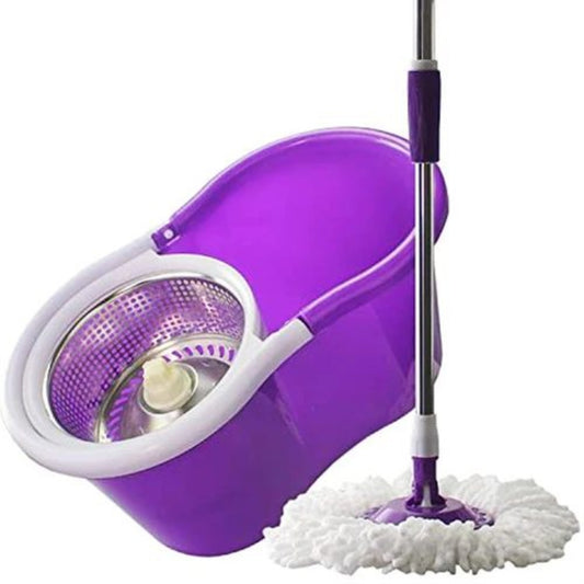 Smart-Link 360-Degree Easy Mop & Bucket, Purple