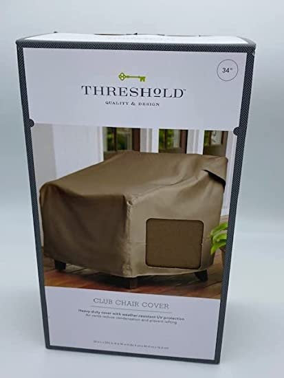 Club Patio Chair Cover Brown - Threshold