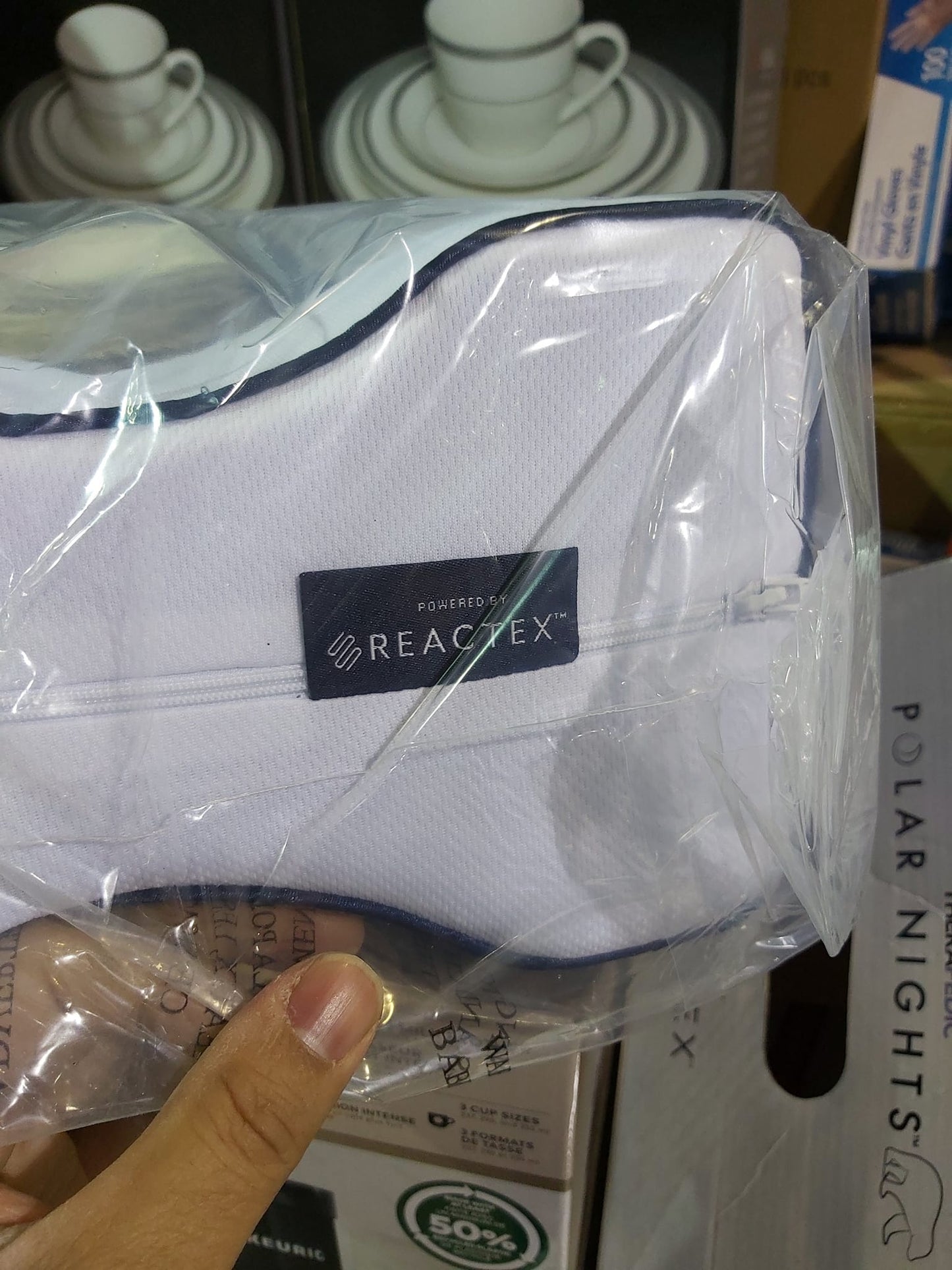 Therapedic Polar Nights Cooling Memory Foam Knee Pillow