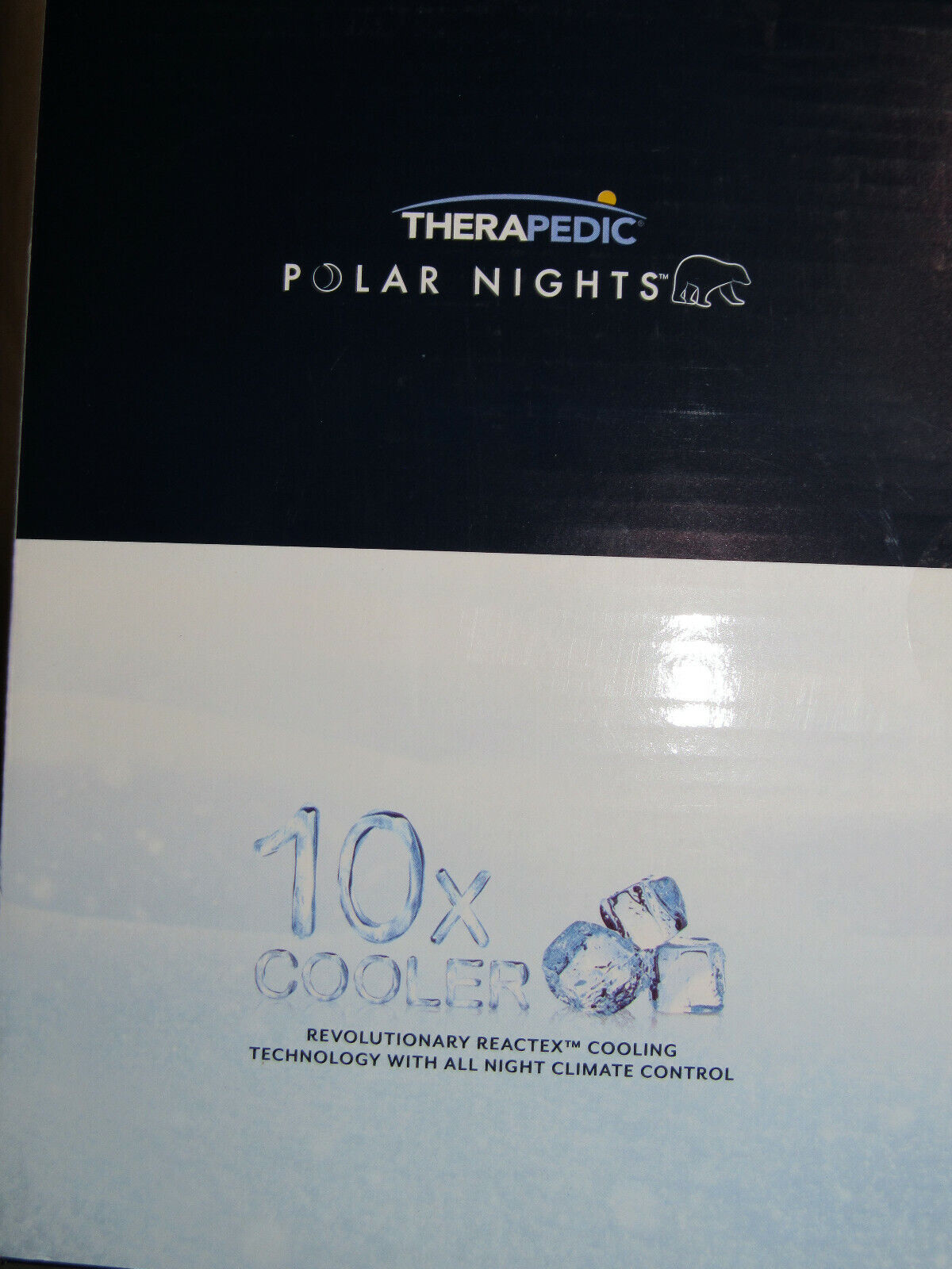 Therapedic Polar Nights Cooling Memory Foam Knee Pillow