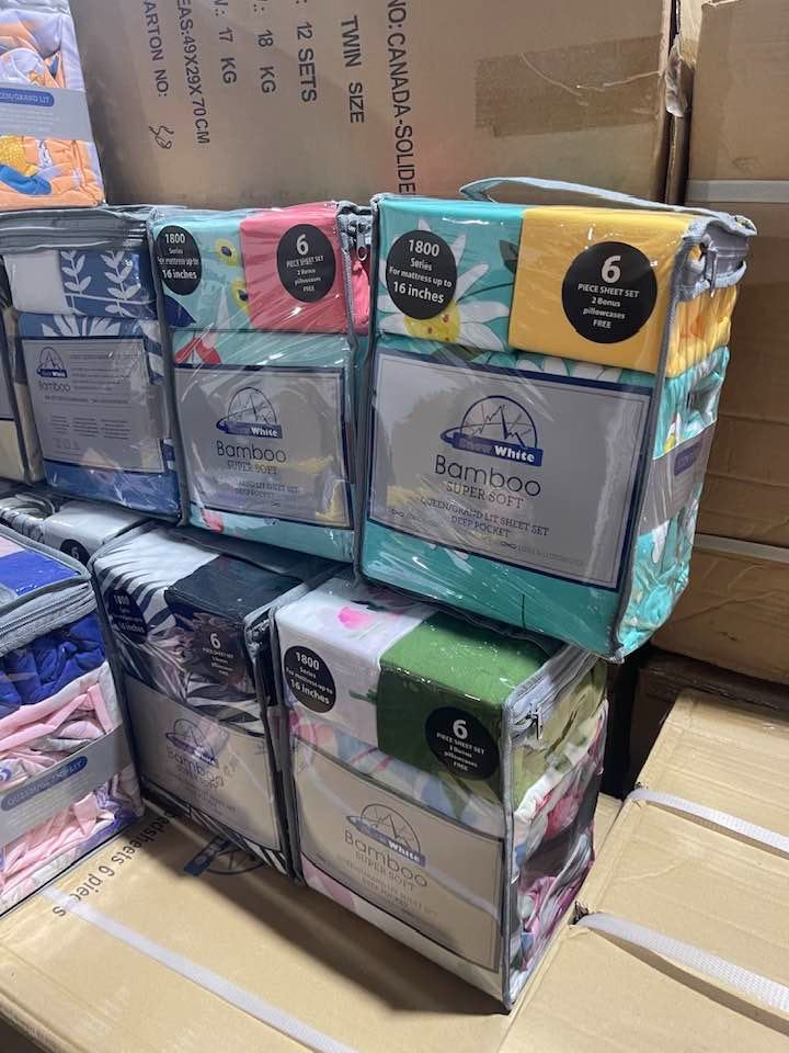 Bamboo Super Soft 6 Piece Sheet Set