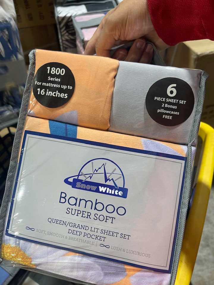Bamboo Super Soft 6 Piece Sheet Set