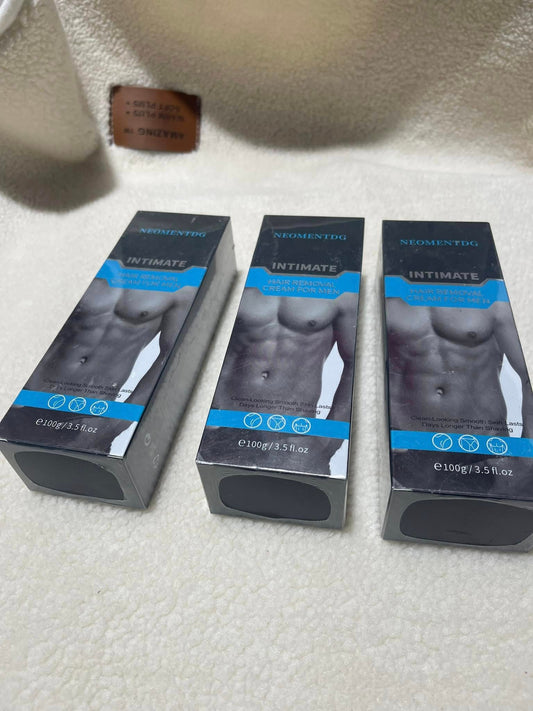 Hair Removal Cream for Men: Body Hair Remover for Men’s Intimate and Private Areas