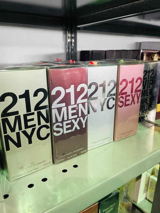 New York with 212 Men NYC by Carolina Herrera.