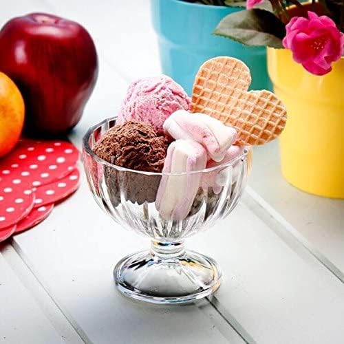Tulip Glass Dessert Bowl Set – 6 Pieces!