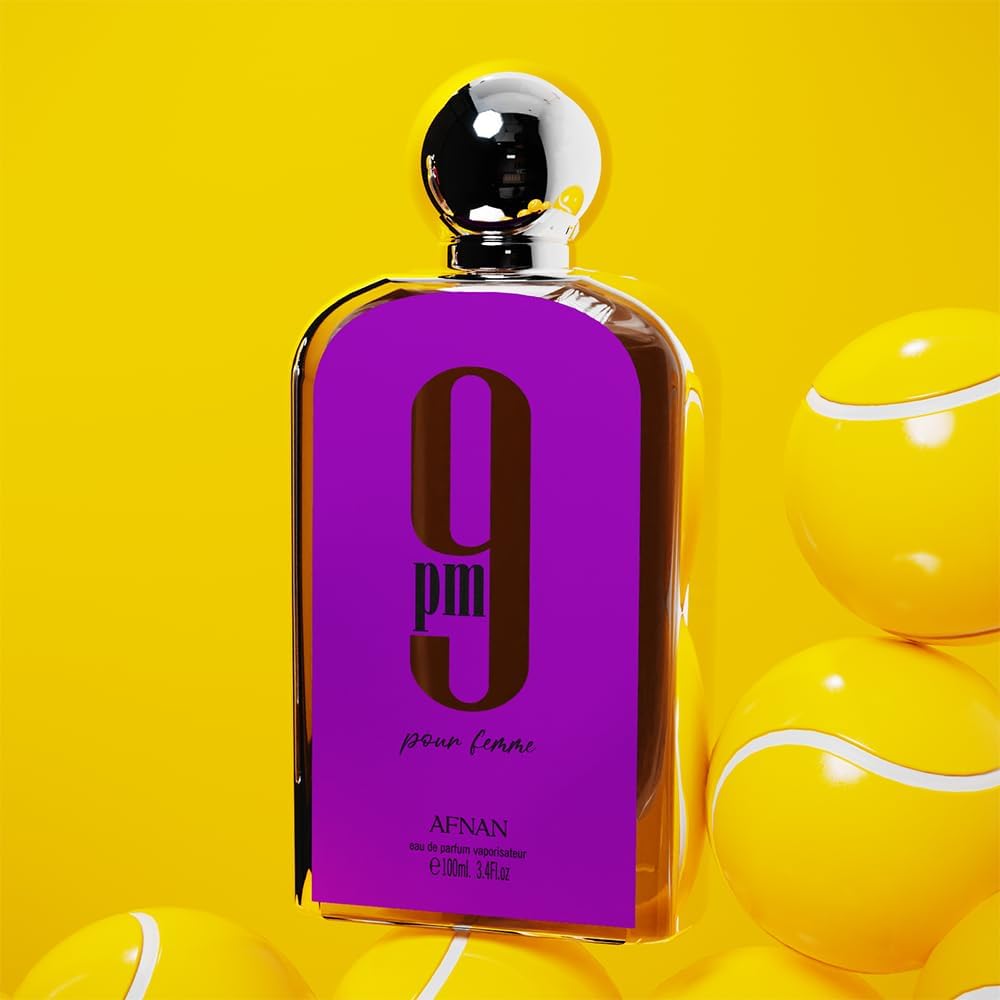 Afnan 9 PM Pour Femme – Eau de Parfum 3.4 oz